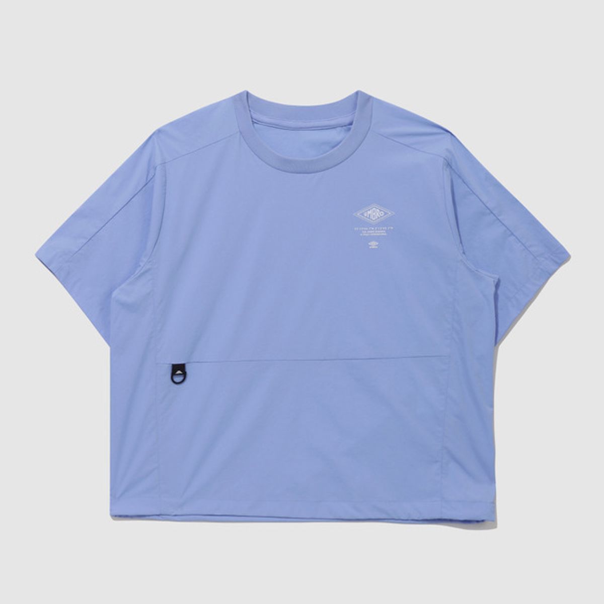 엄브로(UMBRO) 칠아웃 쿨링 그래픽 반팔 피스테 블루(UQ223CWT62)