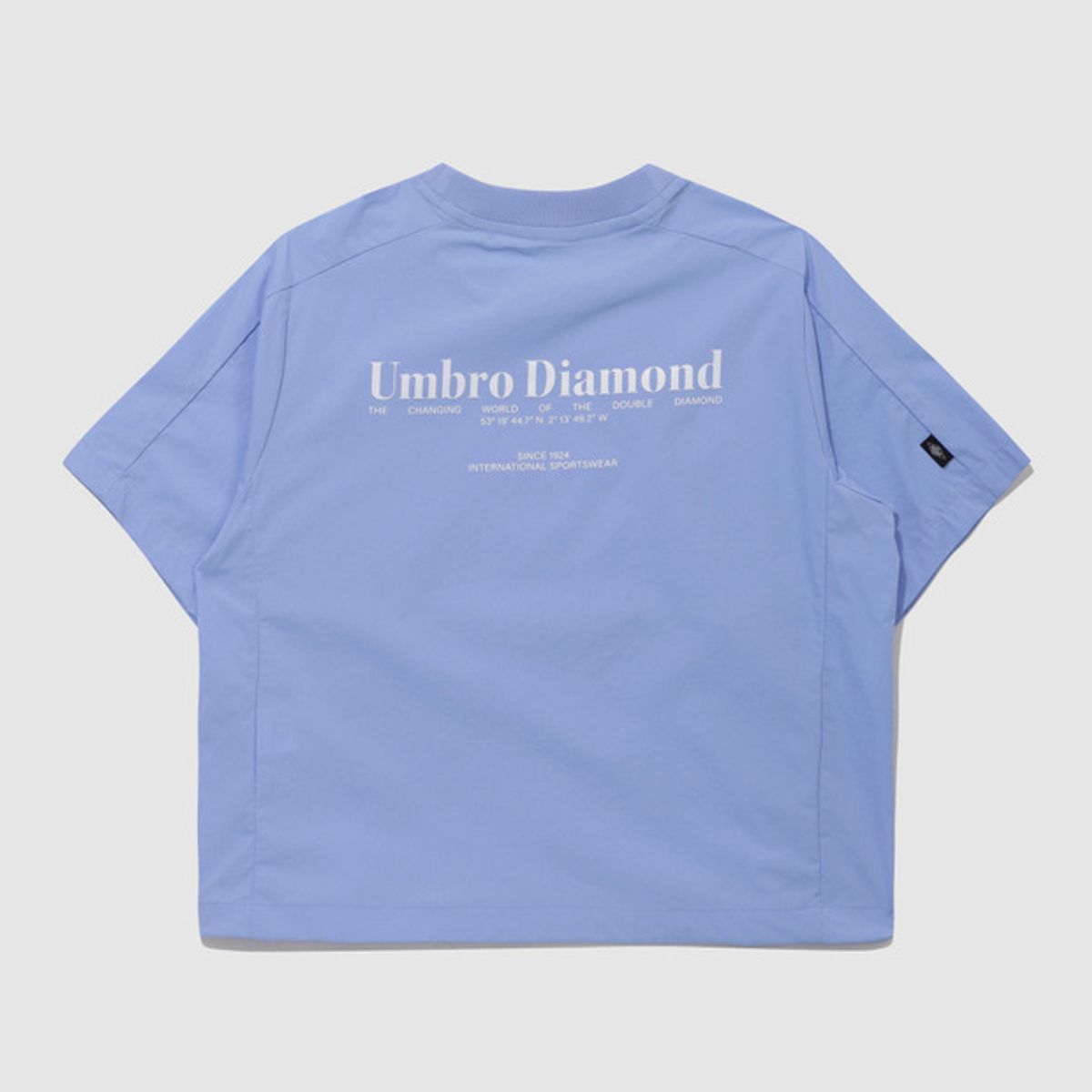 엄브로(UMBRO) 칠아웃 쿨링 그래픽 반팔 피스테 블루(UQ223CWT62)