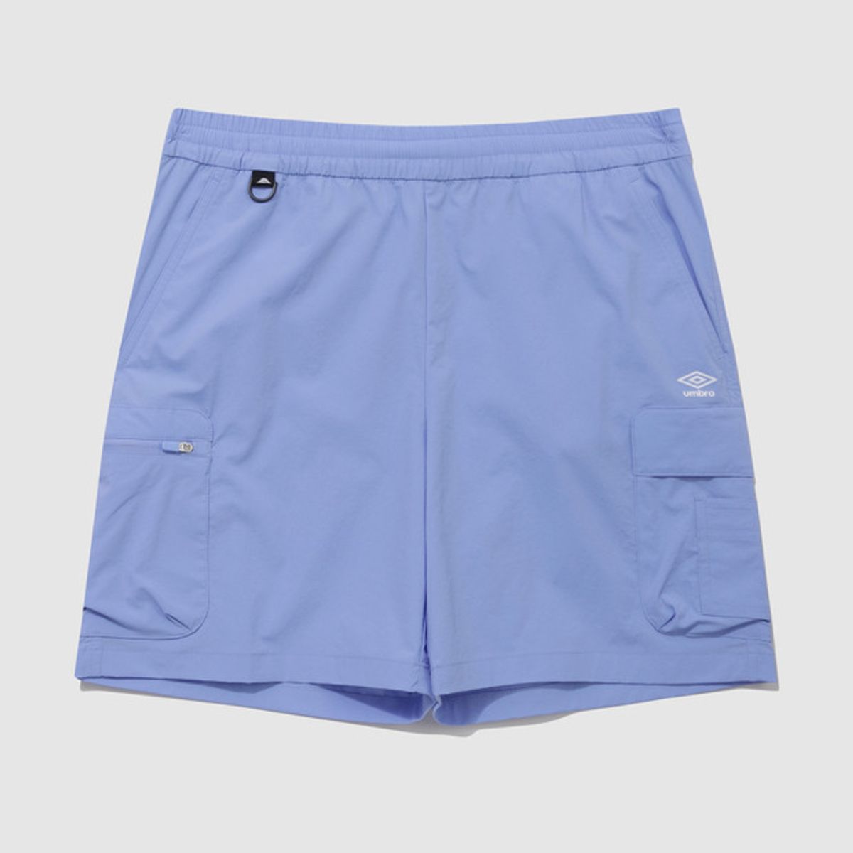 엄브로(UMBRO) 칠아웃 쿨링 5부 카고 반바지 블루(UQ223CHP61)