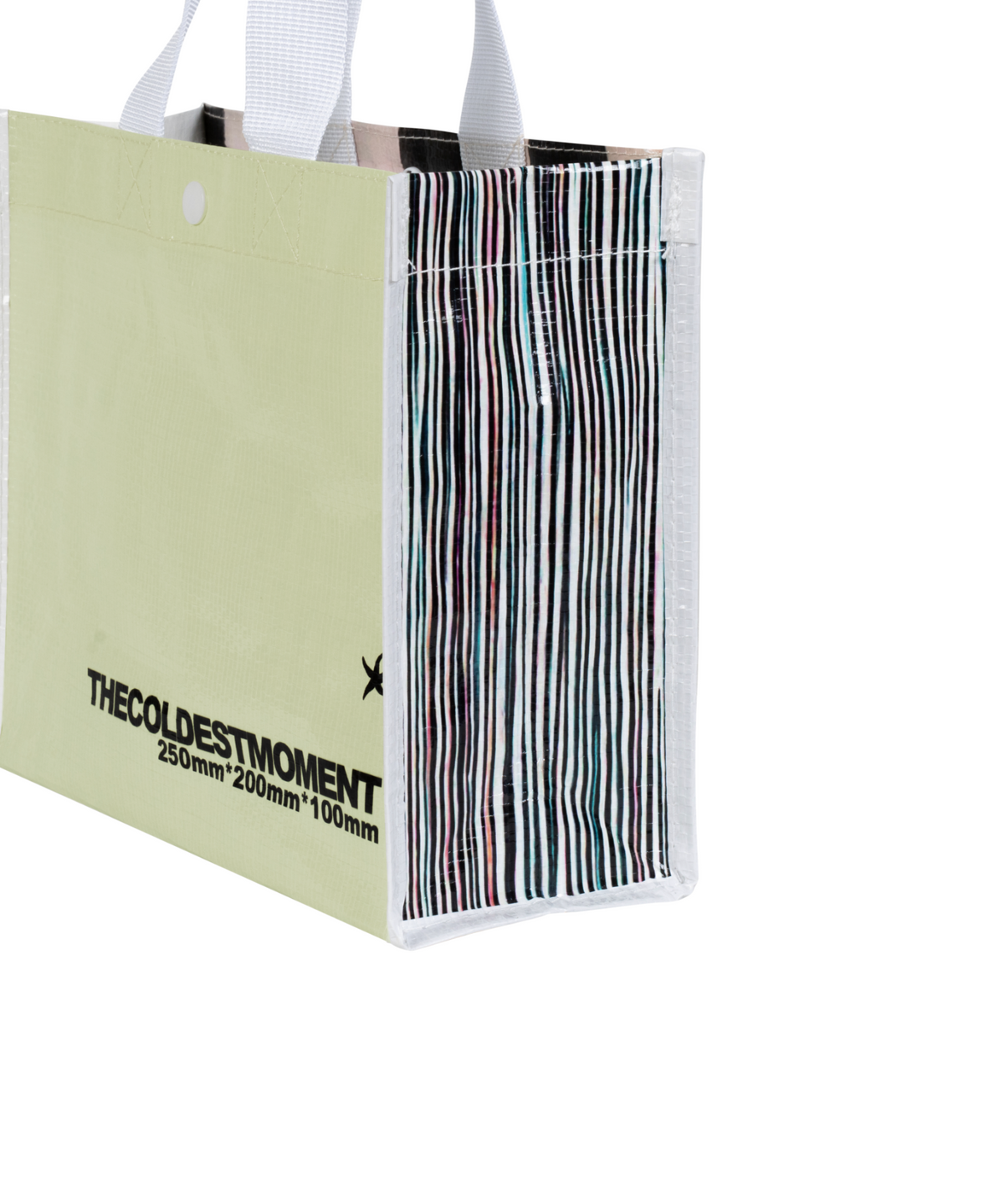 더콜디스트모먼트(THE COLDEST MOMENT) TCM check mini multi bag (white)