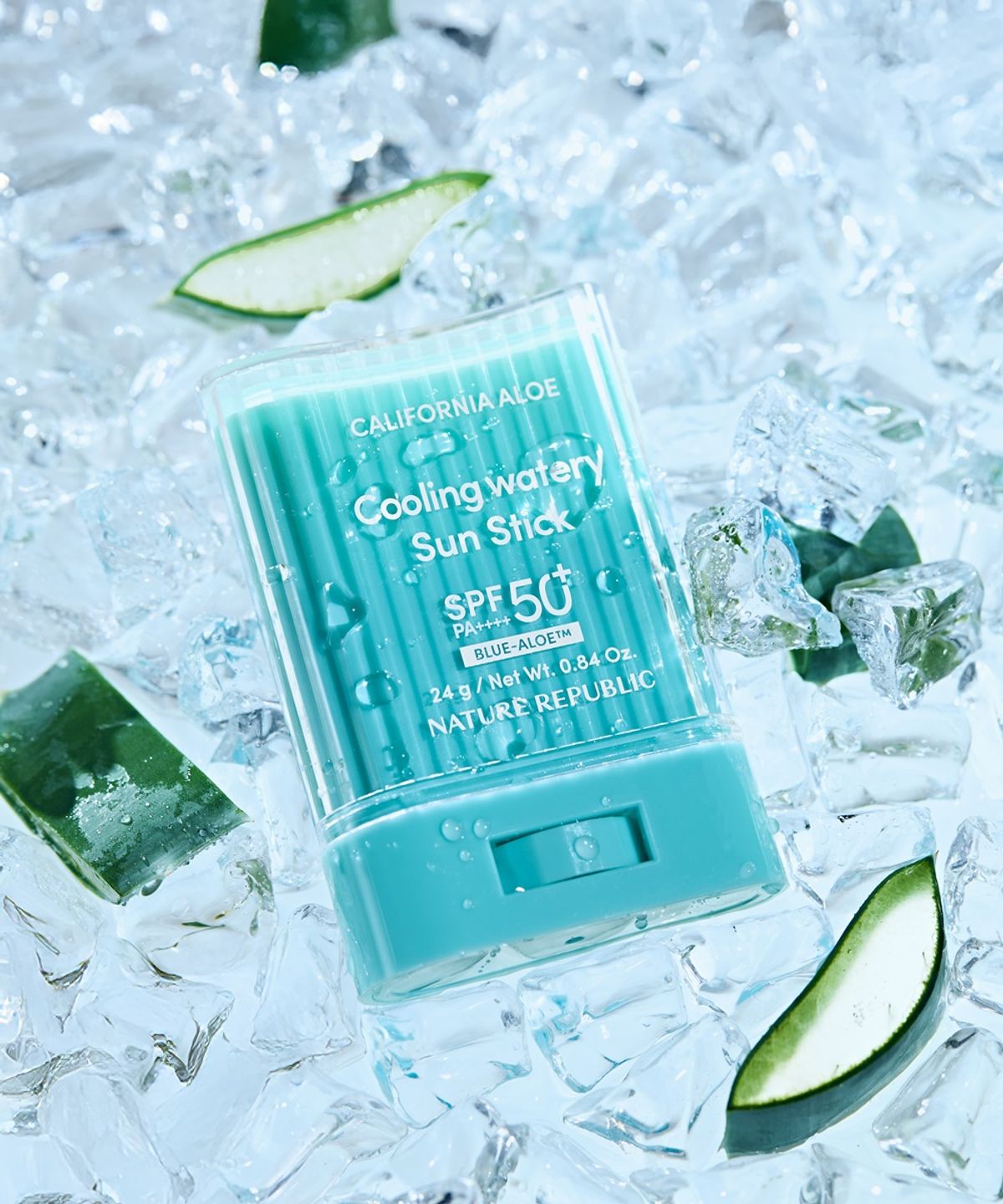 네이처리퍼블릭(NATURE REPUBLIC) [3pack] 캘리포니아 알로에 쿨링 수분 선스틱 [증정] 히알루론산 마스크팩+데일리 선블럭 1ml