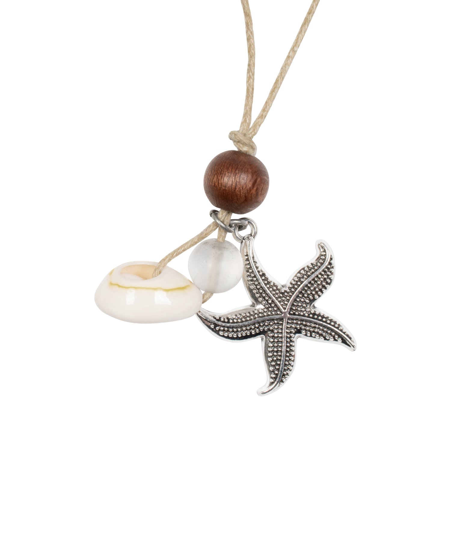 ★2025SS新作★THE COLDEST MOMENT★TCM shell layered necklace MUSINSA | THE COLDEST MOMENT TCM shell layered necklace (brown)