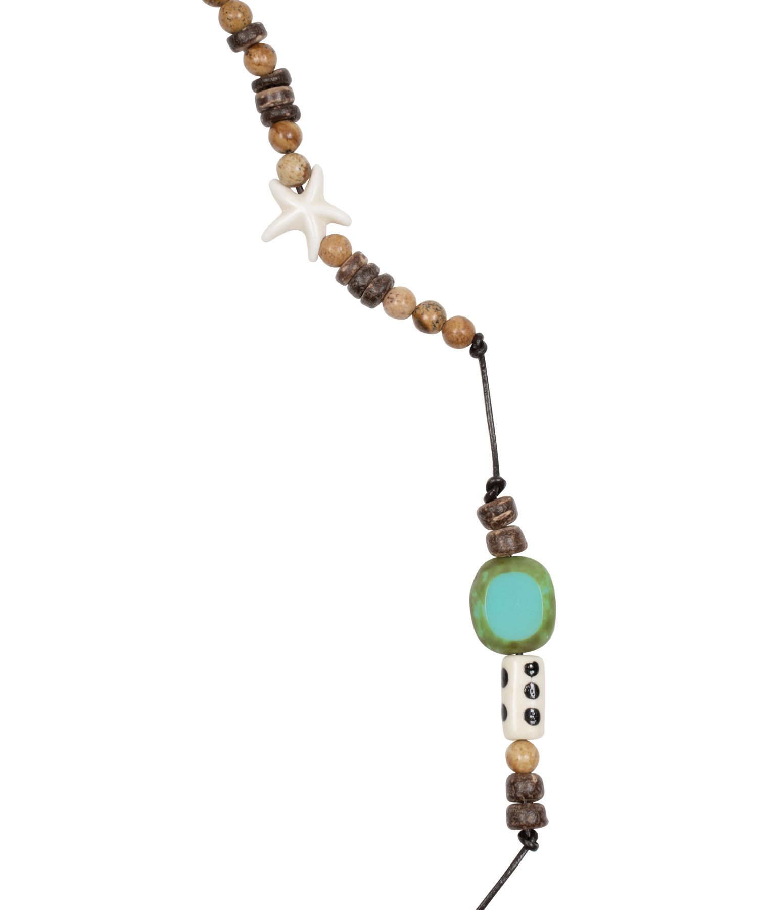★2025SS新作★THE COLDEST MOMENT★TCM shell layered necklace MUSINSA | THE COLDEST MOMENT TCM shell layered necklace (brown)