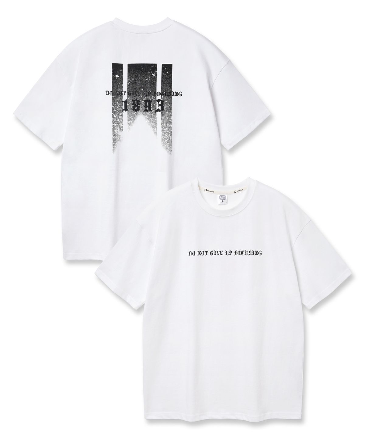 앨빈클로(ALVINCLO) CHASER 오버핏 반팔티 AST4731 (2 COLOR)