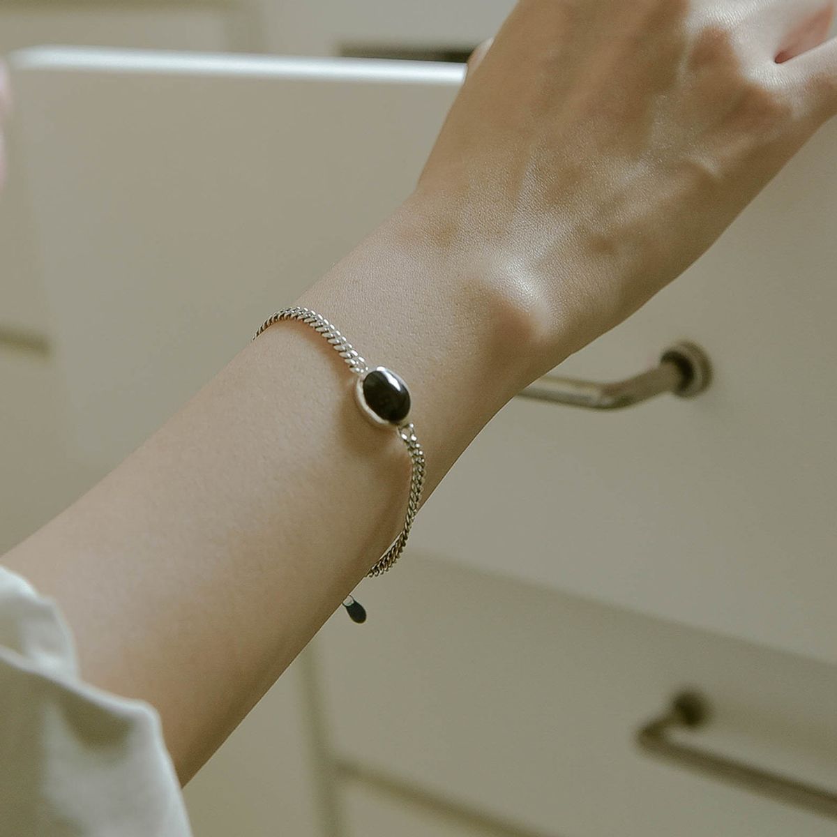 레트로핑거(RETROFINGER) silver925 Mineral Chain #SB122