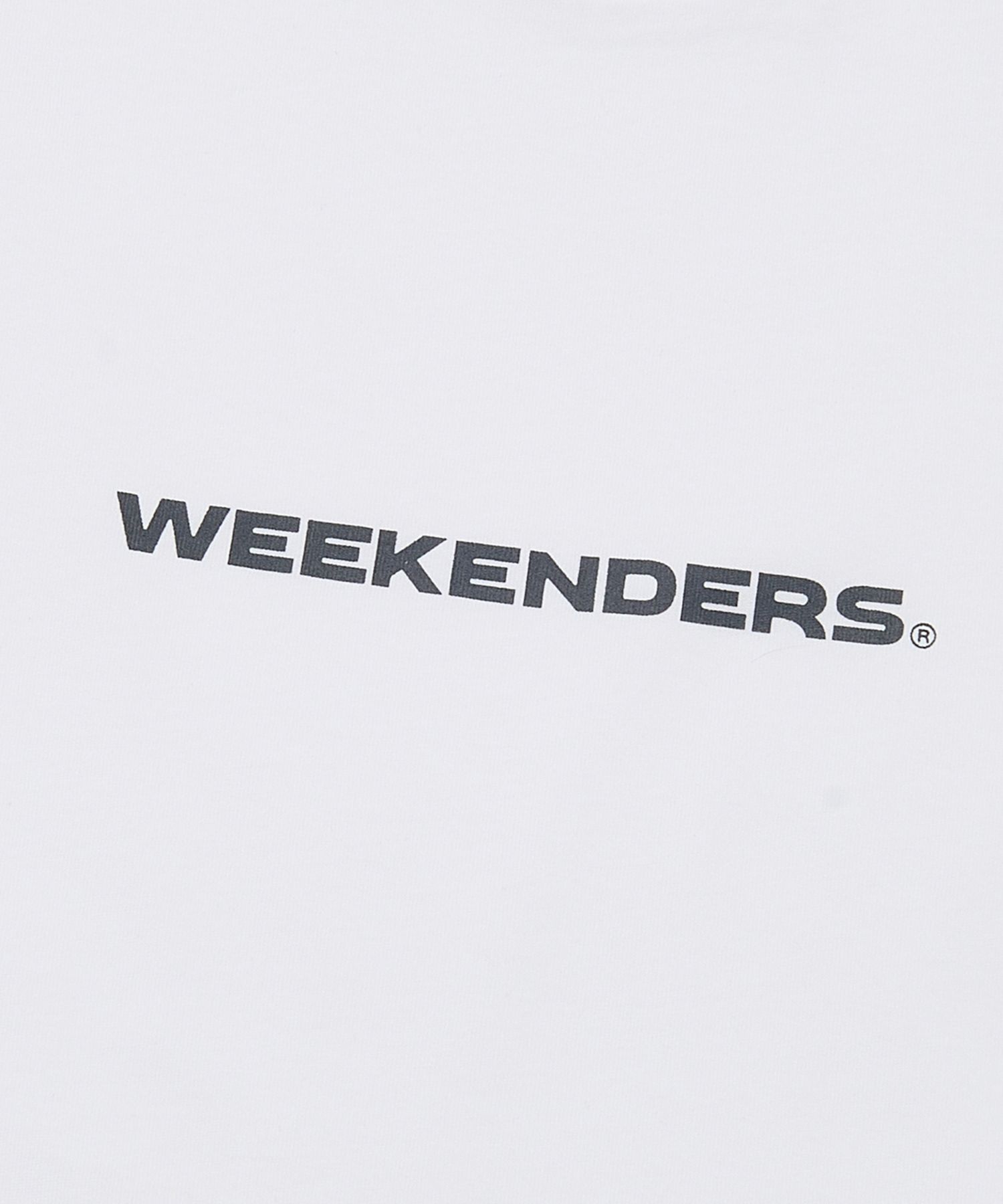 MUSINSA公式 | WKNDRS B-LOGO T-SHIRT (WHITE)
