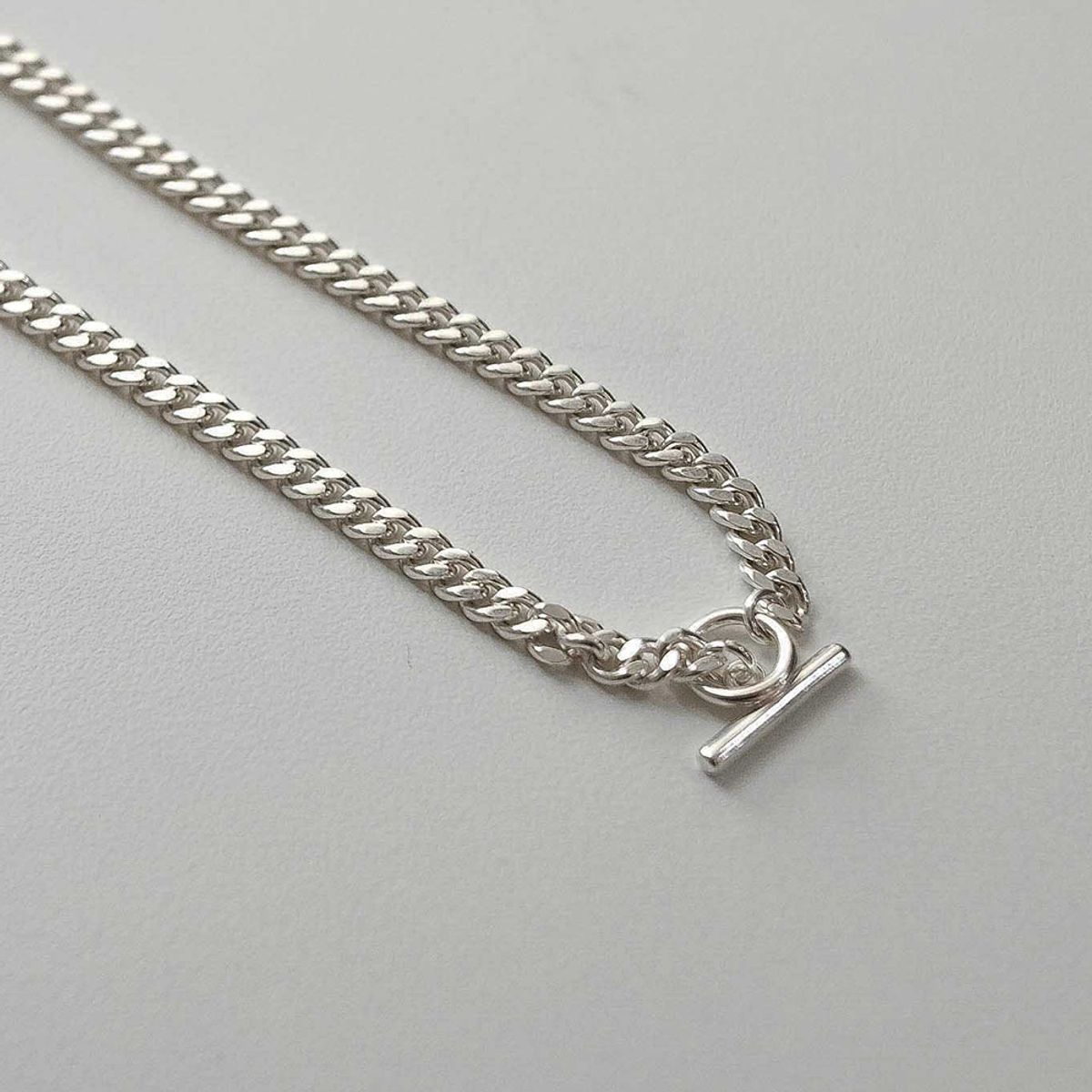 레트로핑거(RETROFINGER) silver925 Bold Toggle Chain #SB187