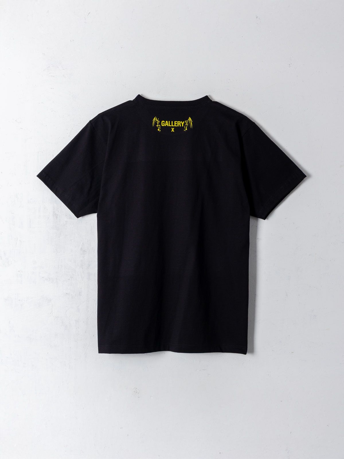 갤러리 엑스(GALLERY X) Yellow Winged Lion T-Shirt Black