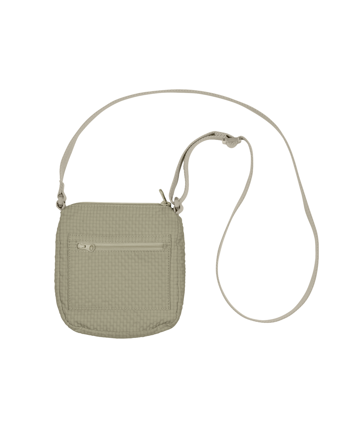 더콜디스트모먼트(THE COLDEST MOMENT) TCM check nylon cross bag (beige)
