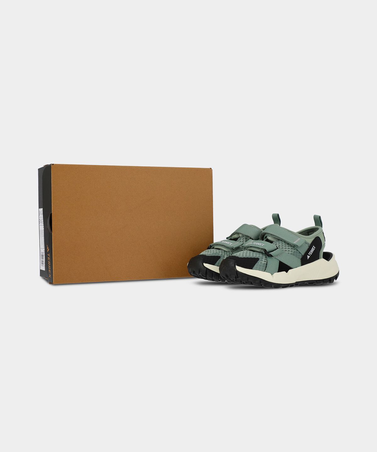 아디다스 키즈(ADIDAS KIDS) 테렉스 하이드로테라 키즈 샌들 - 실버그린 / IH6373