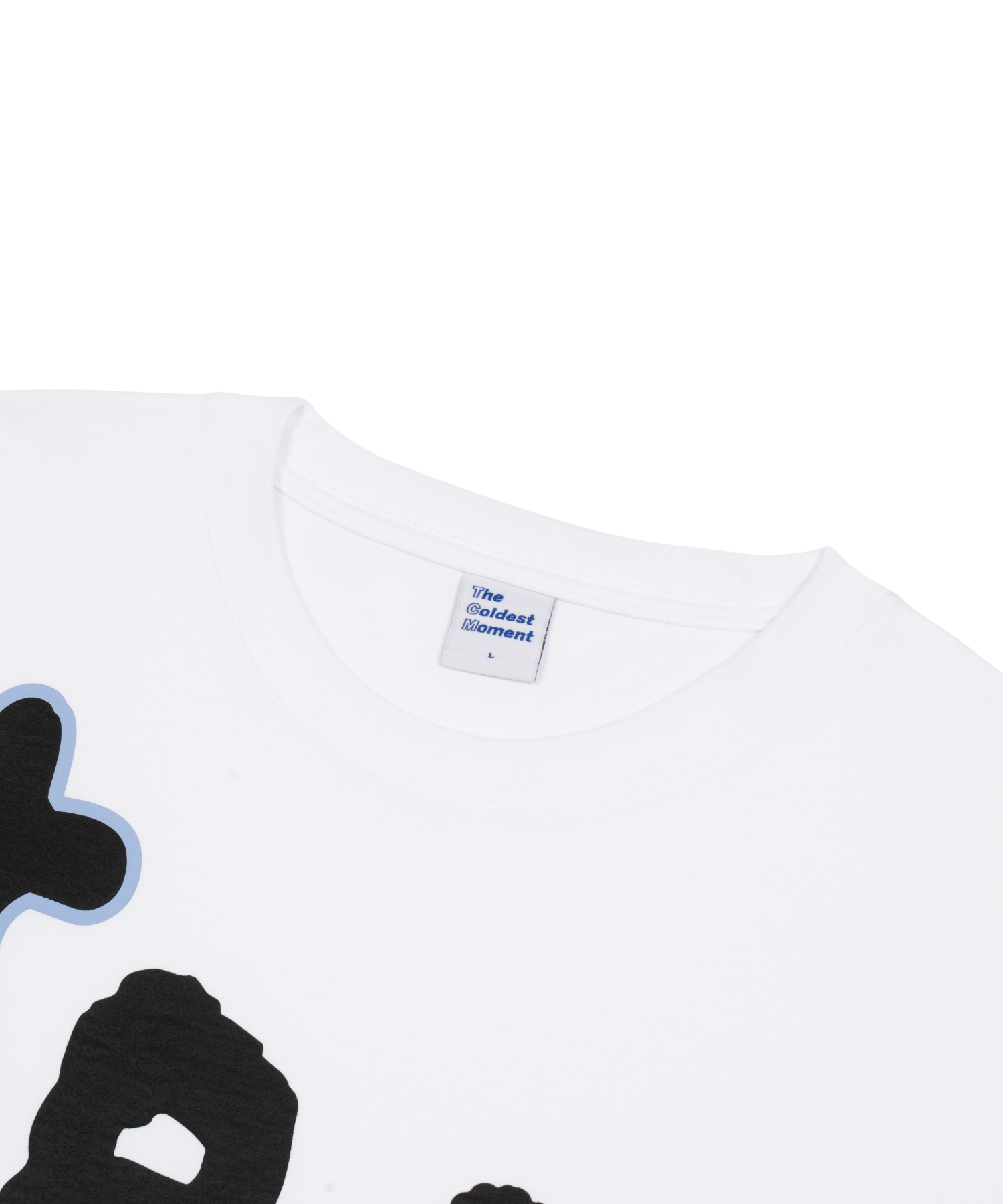Tシャツ・カットソー THE COLDEST MOMENT TCM blur logo T white THECOLDESTMOMENT】TCM blur logo T | OUR BRAND