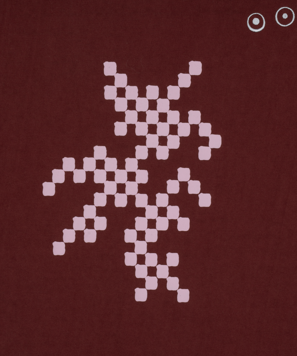 더콜디스트모먼트(THE COLDEST MOMENT) TCM checker T (burgundy)