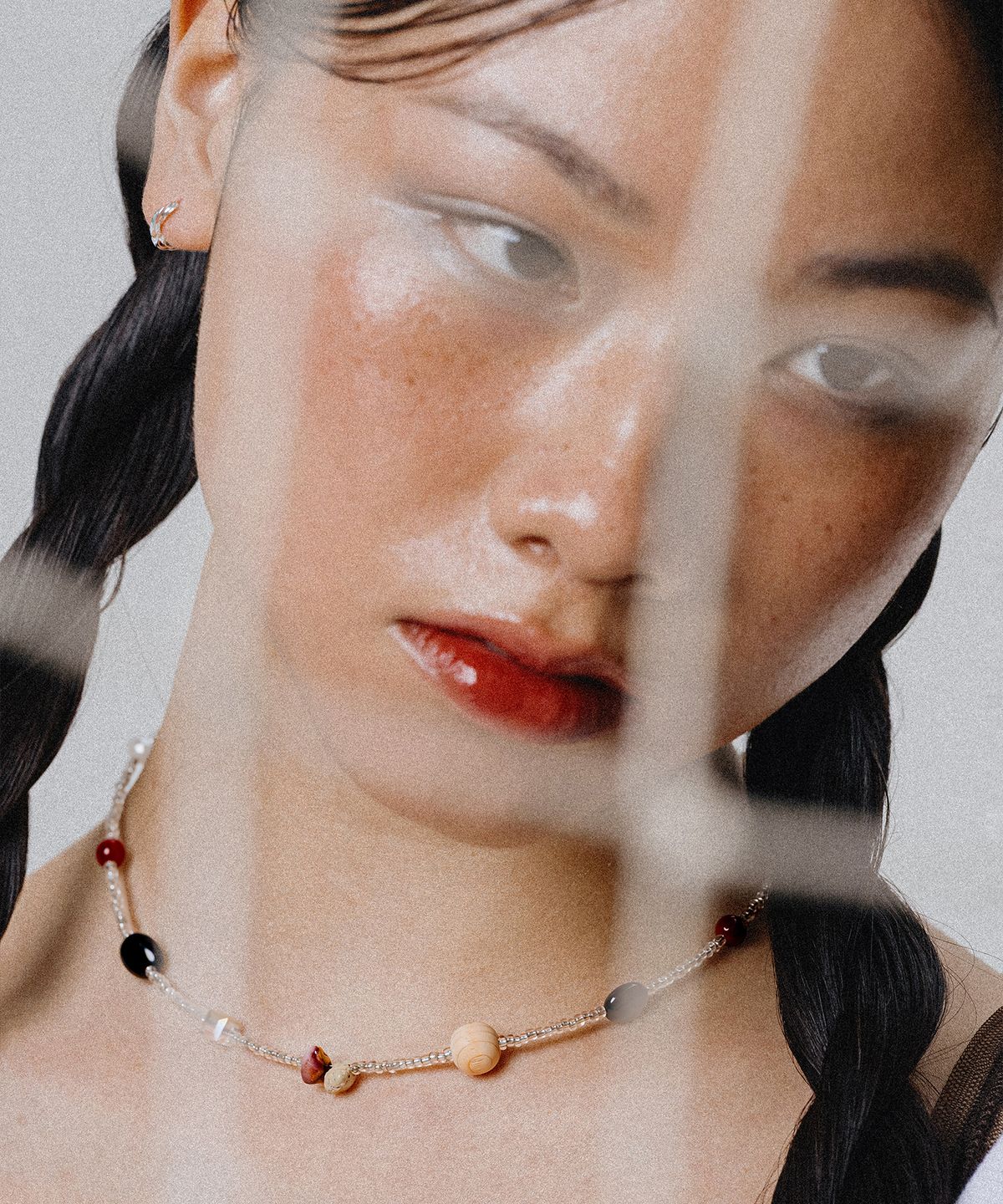 스칼렛또(SCALETTO) WS001 Multi-Color Play Bead Necklace