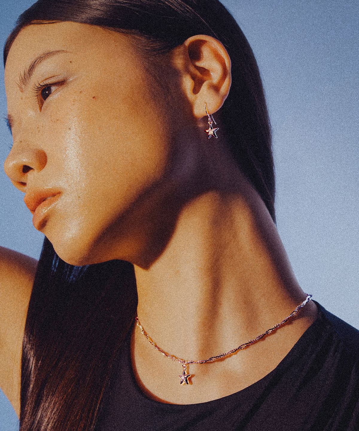 스칼렛또(SCALETTO) WS002 Shining Star Chain Necklace