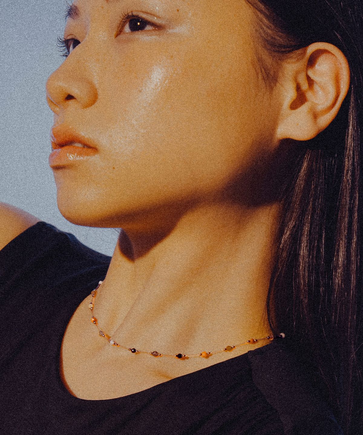 스칼렛또(SCALETTO) WS003 Multi-Color Bead Necklace