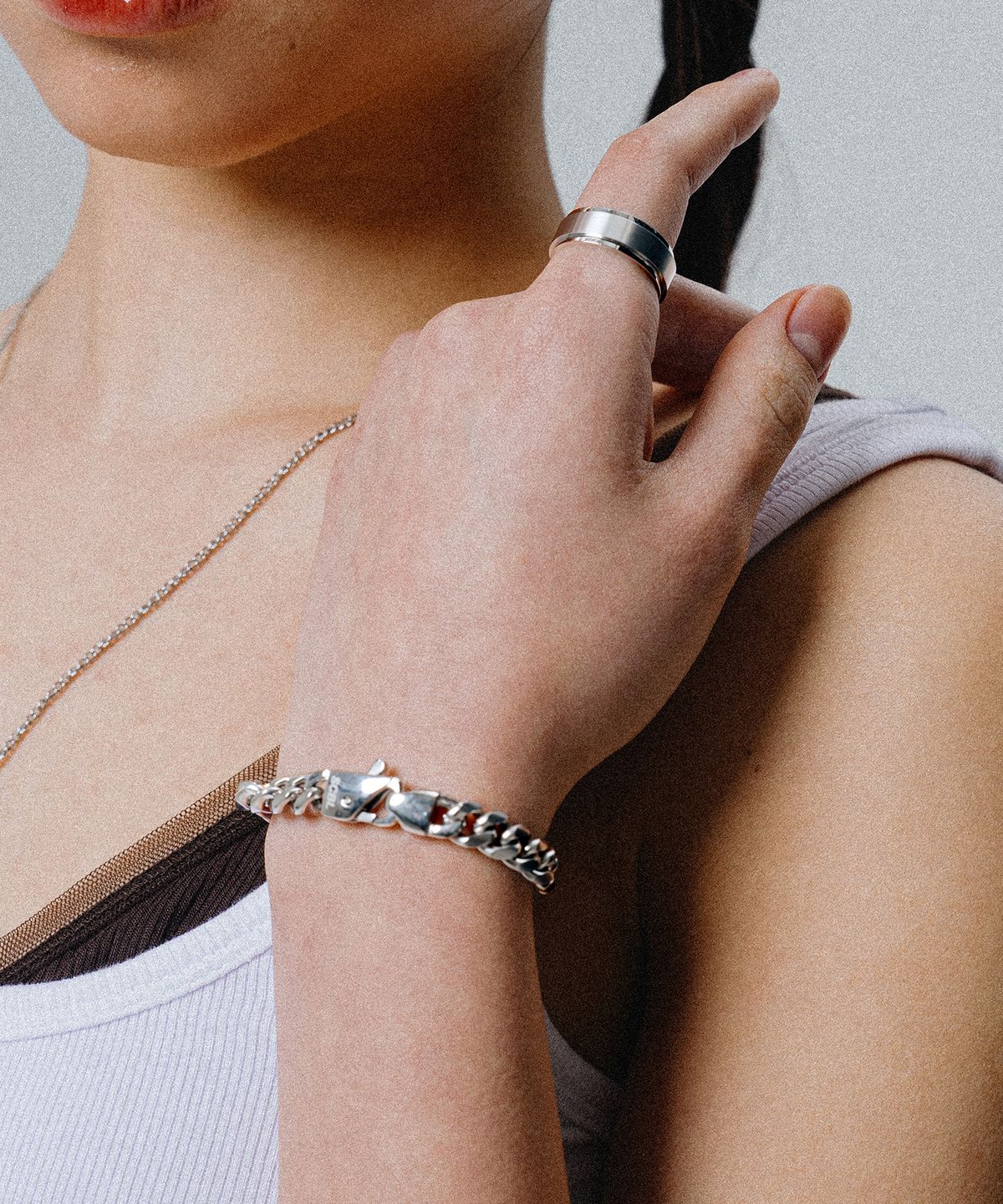 스칼렛또(SCALETTO) WS012 Simple Chain Bracelet