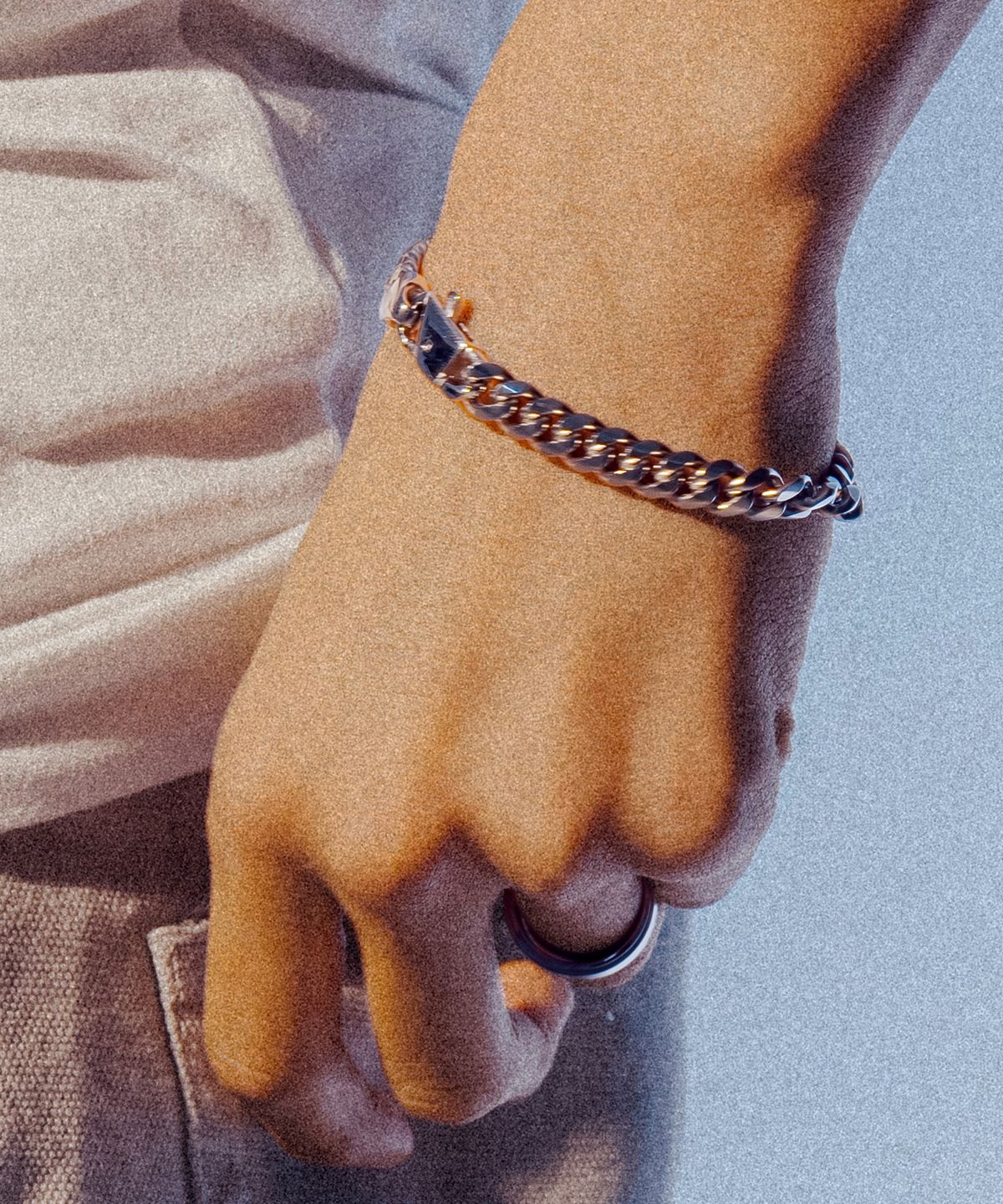 스칼렛또(SCALETTO) WS012 Simple Chain Bracelet