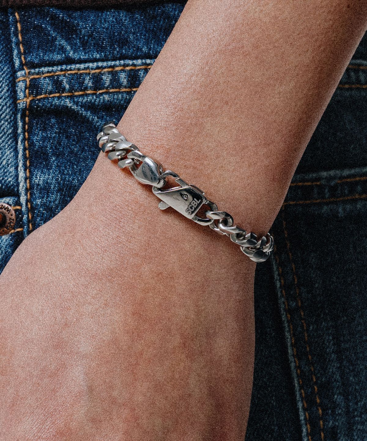 스칼렛또(SCALETTO) WS012 Simple Chain Bracelet