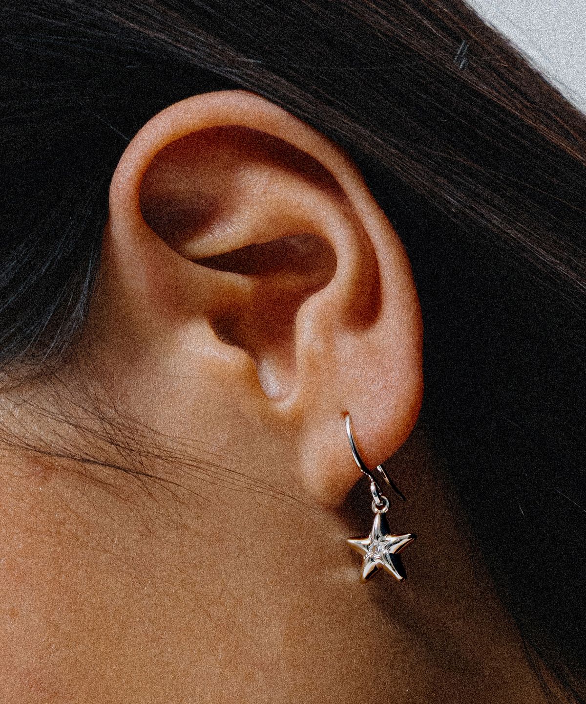 스칼렛또(SCALETTO) WS014 Shining Star Hoop Earrings
