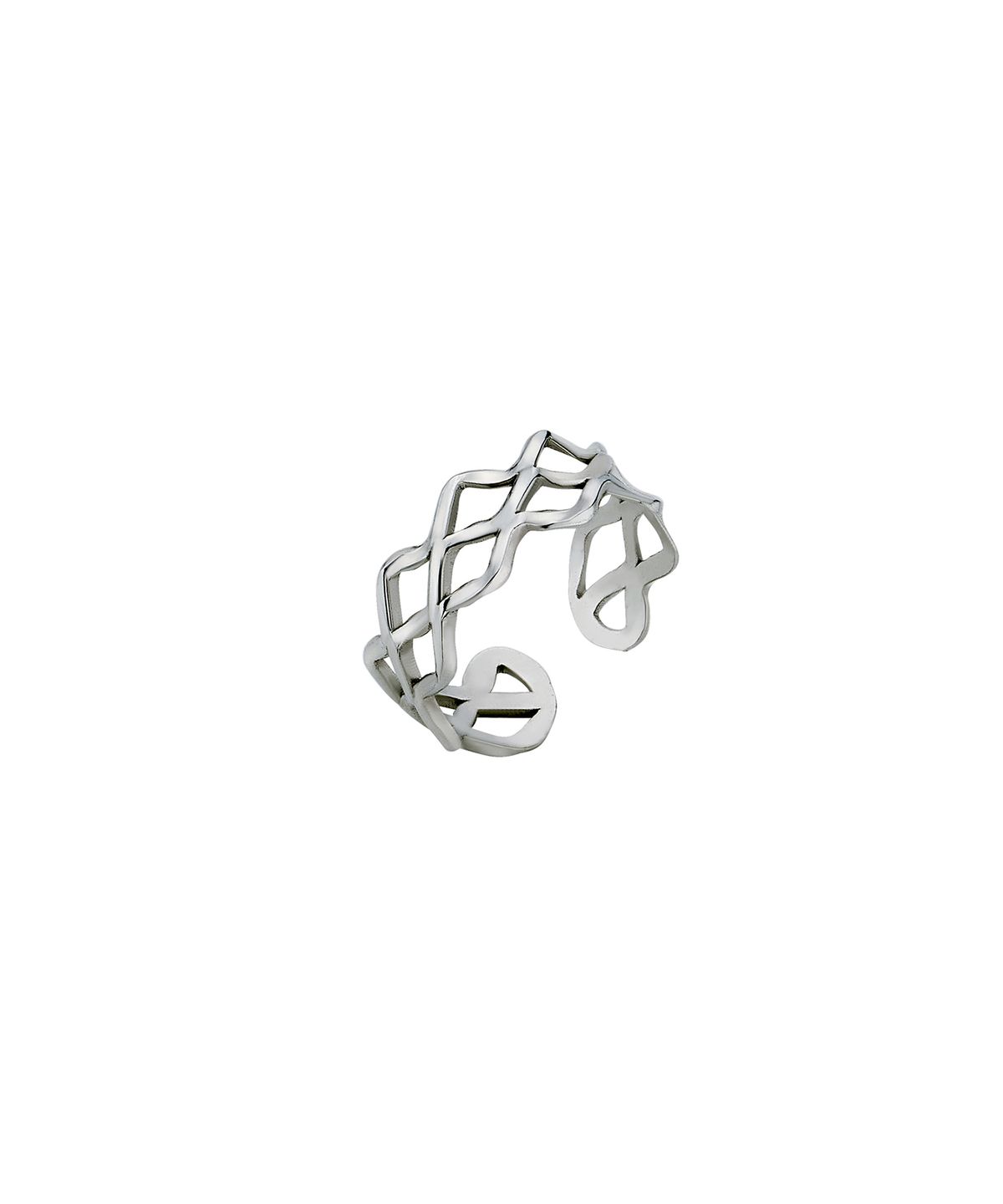 스칼렛또(SCALETTO) WS016 Wavy Line Open Ring