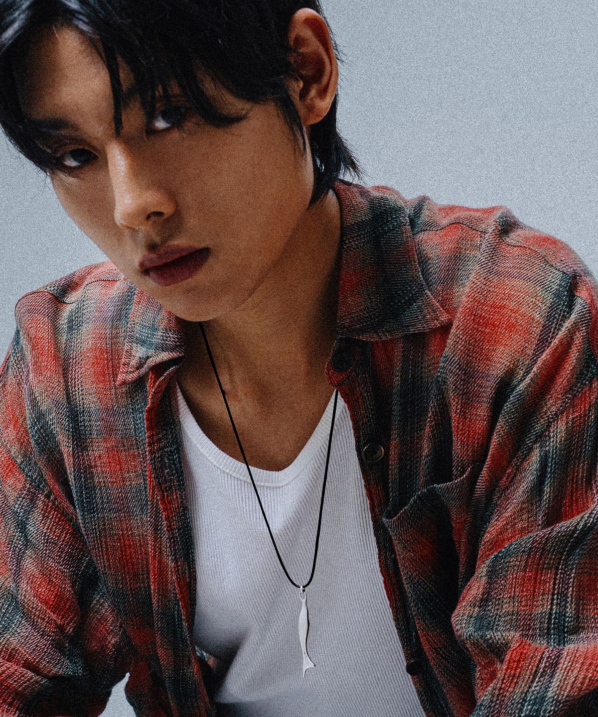 스칼렛또블랙(SCALETTOBLACK) WSM006 Silver Fish Pendant Necklace