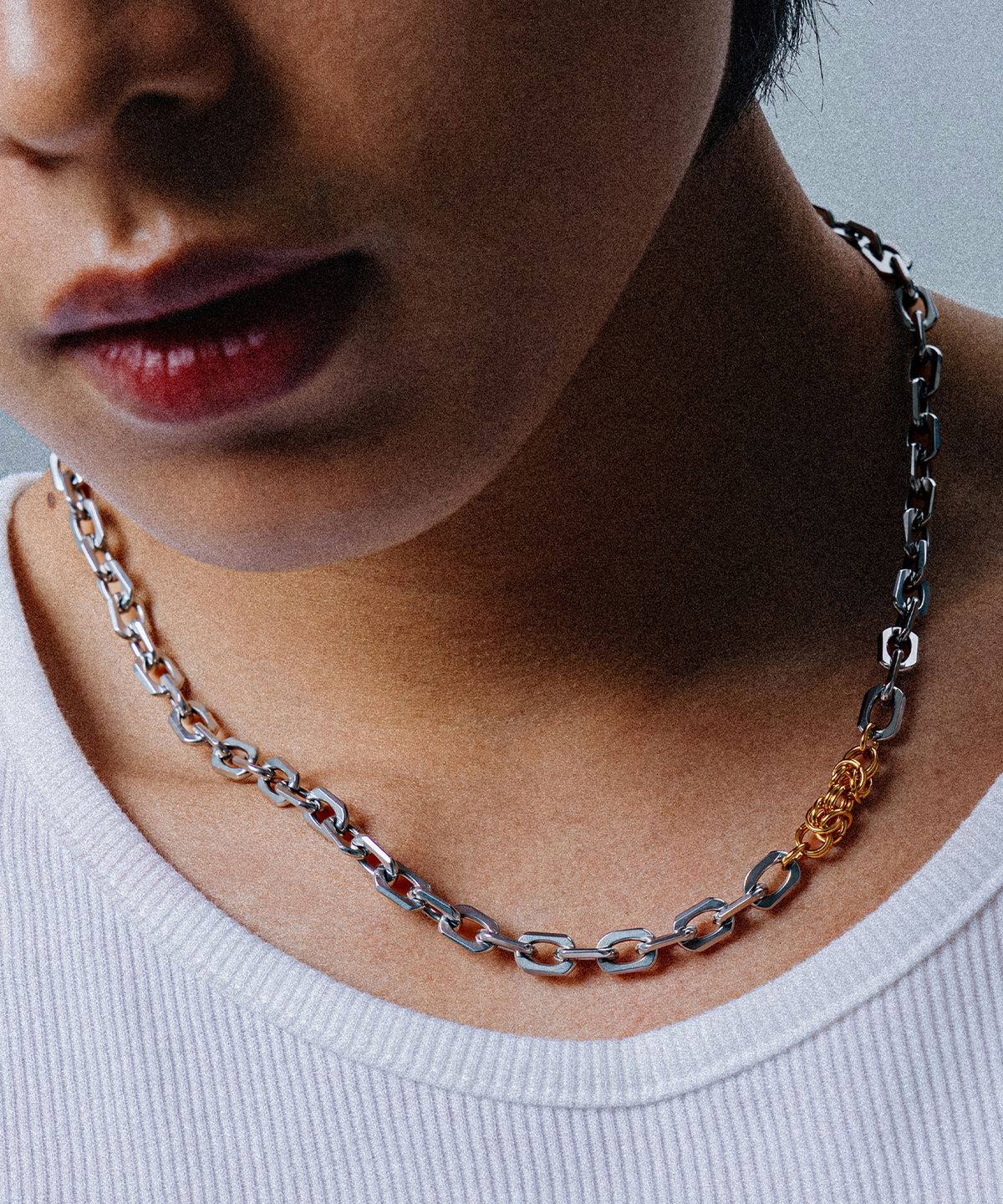스칼렛또블랙(SCALETTOBLACK) [비투비 착용] WSM009 Multi Chain Necklace