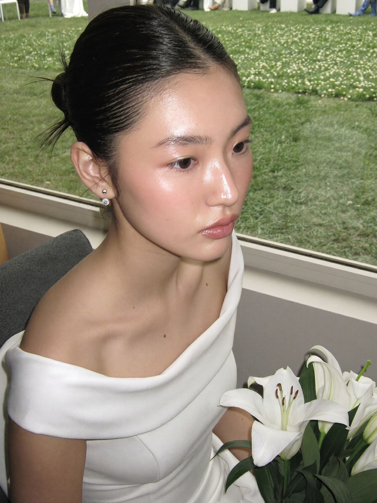 오우드스튜디오(OUDSTUDIO) 크리스탈 투웨이 이어링_실버