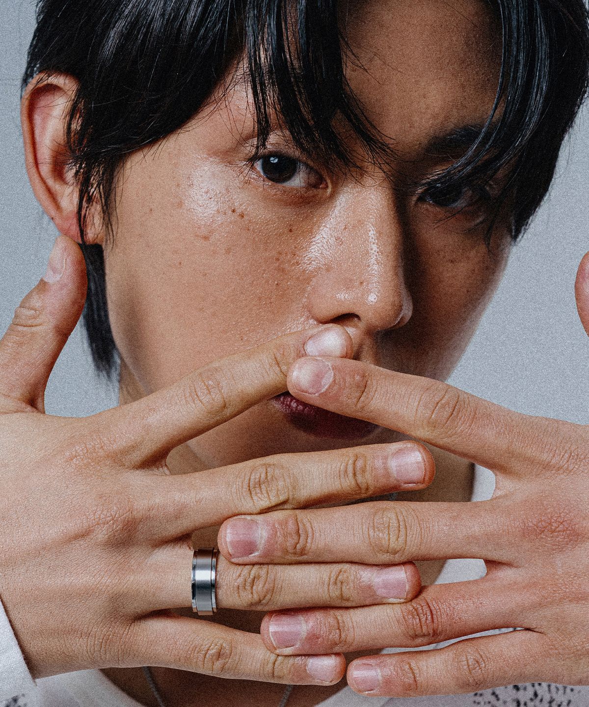 스칼렛또블랙(SCALETTOBLACK) WSM010 Matt Basic Ring