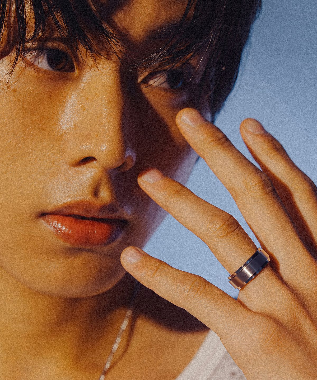 스칼렛또블랙(SCALETTOBLACK) WSM010 Matt Basic Ring