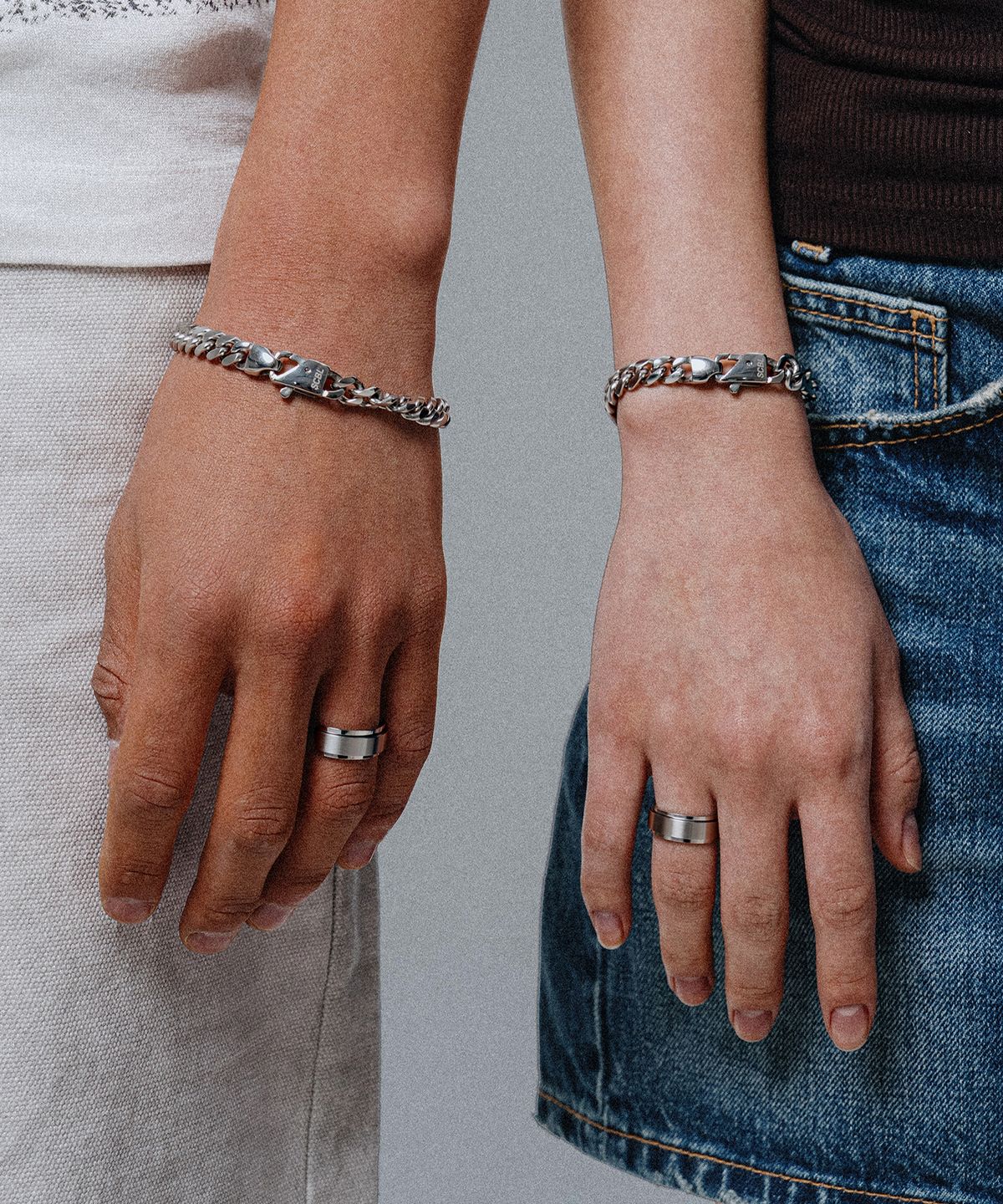 스칼렛또블랙(SCALETTOBLACK) WSM010 Matt Basic Ring