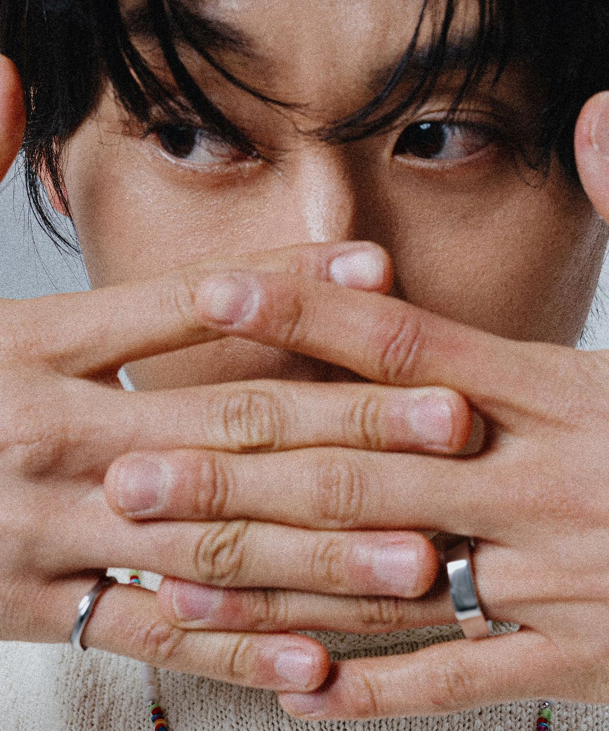 스칼렛또블랙(SCALETTOBLACK) WSM014 Twist Wave Ring