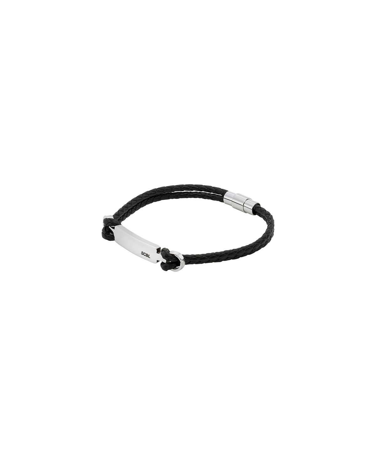 스칼렛또블랙(SCALETTOBLACK) WSM016 Layered Leather Pendant Bracelet