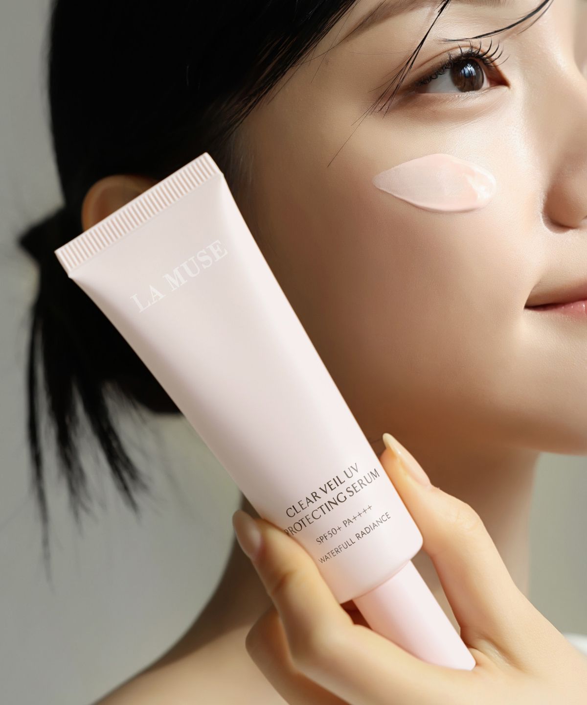 라뮤즈(LAMUSE) 클리어 베일 UV 프로텍팅 세럼