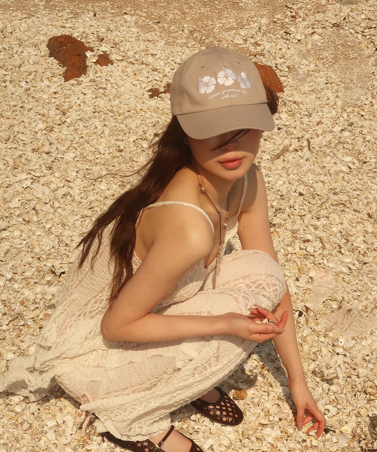 킬리만(KILLIMAN) Summer Vacation Cap - Light Gray
