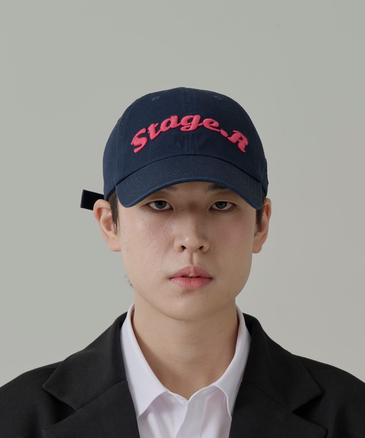 스테이지알(STAGE.R) 볼륨 로고 워싱 볼캡 [네이비] - 사이즈 & 후기 | 무신사