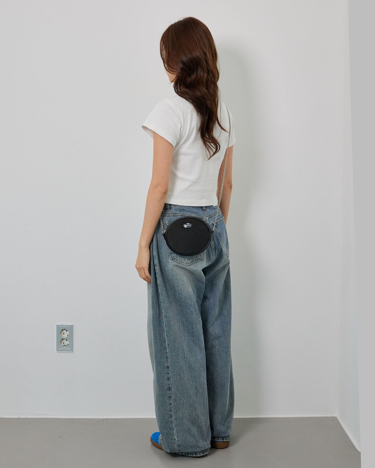 프로젝트 1907(PROJECT1907) [PLASTIC] Oval Chain Bag