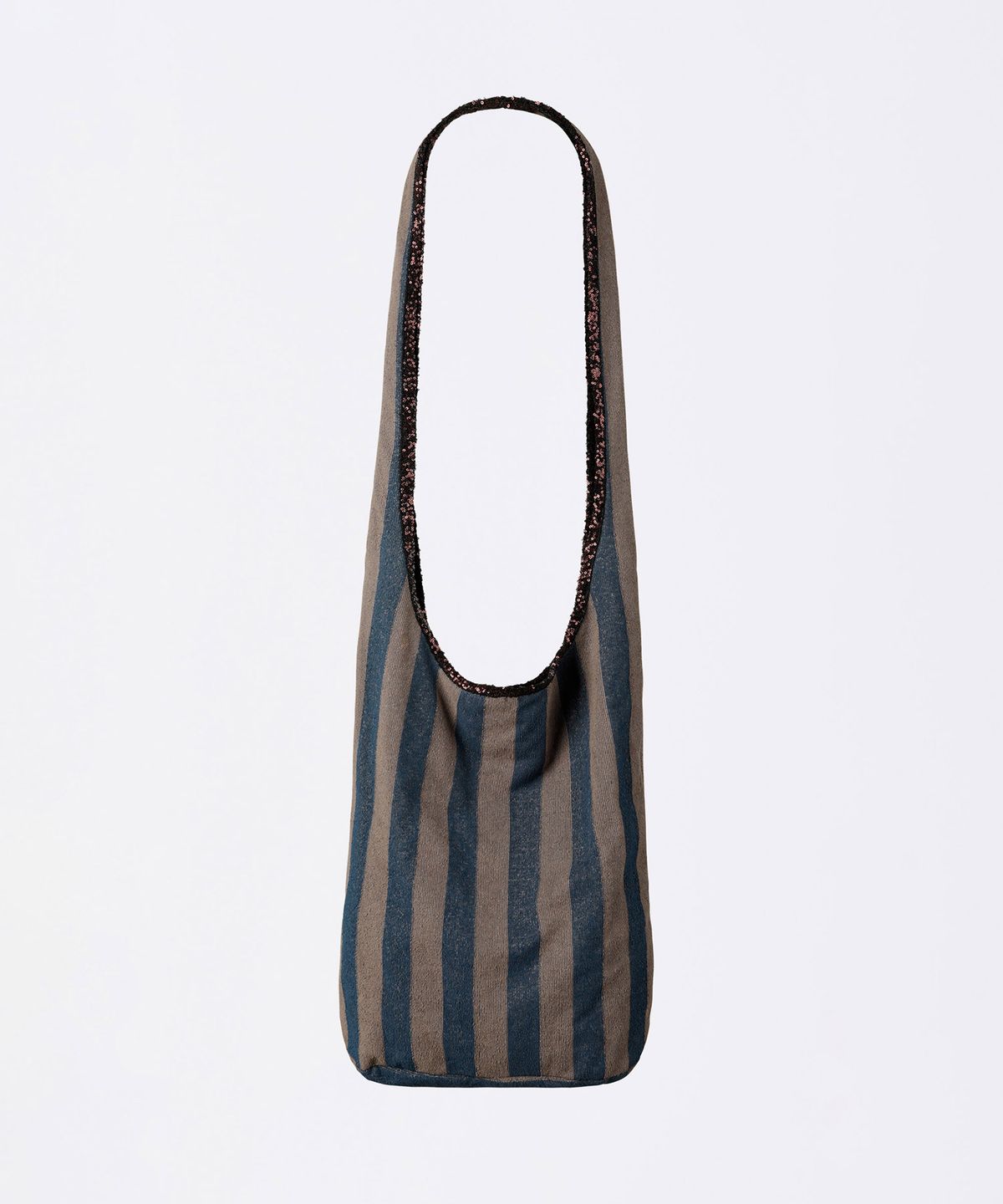 스컬프터(SCULPTOR) Terry Hobo Bag Brown
