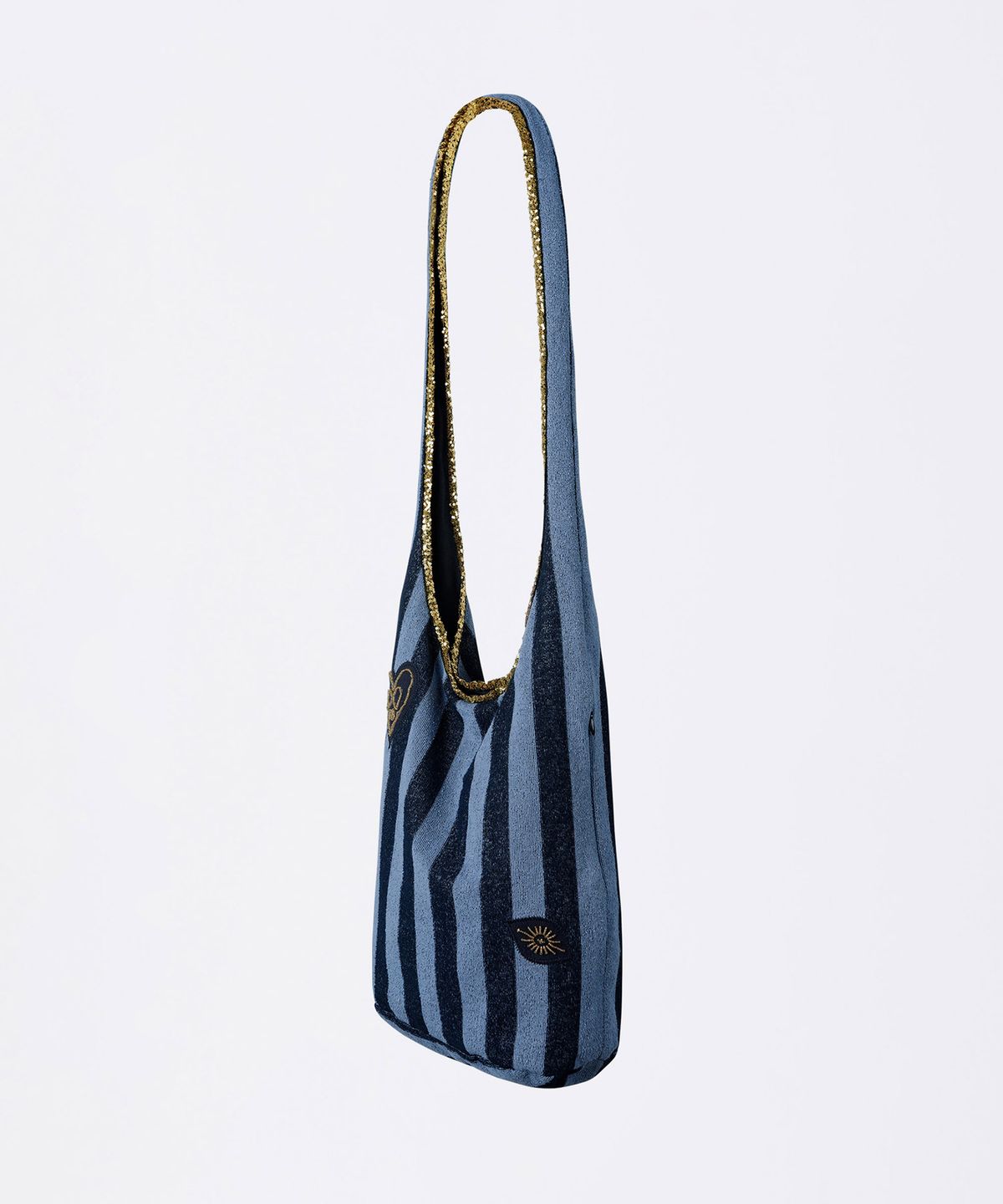 스컬프터(SCULPTOR) Terry Hobo Bag Navy