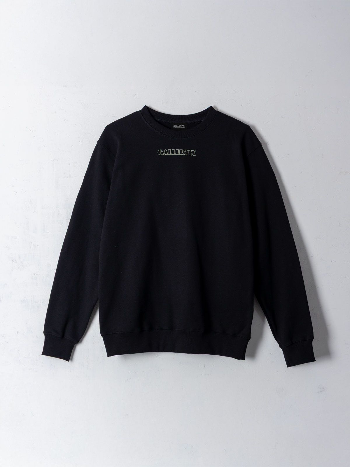 갤러리 엑스(GALLERY X) X-Lion Sweat Shirt Black (Terry)