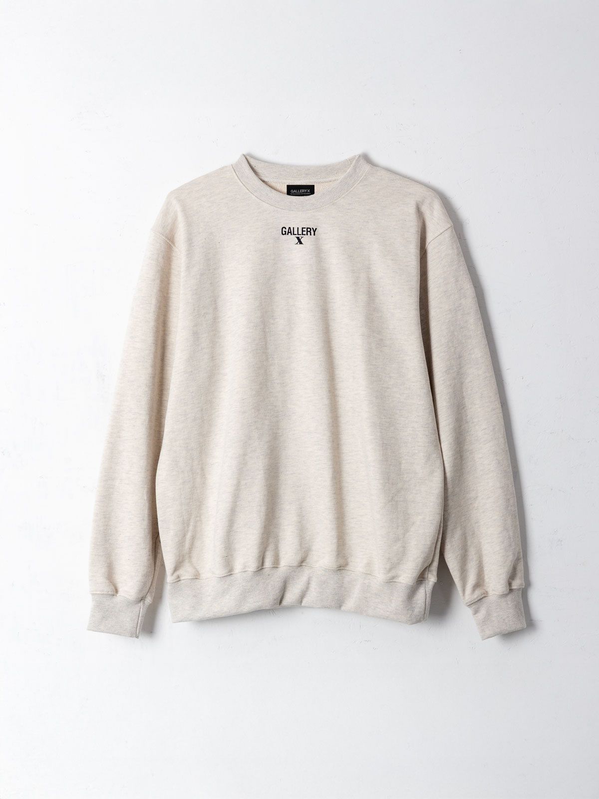 갤러리 엑스(GALLERY X) Military Sweat Shirt Oatmeal (Terry)