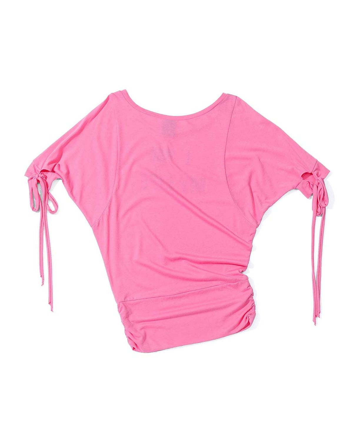 스컬프터(SCULPTOR) Tie Sleeve Tee Coral