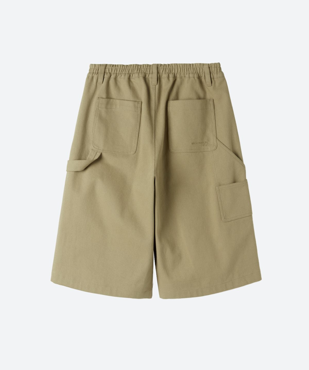 문선 아카이브(MOONSUN ARCHIVE) M.C UNISEX, Bermuda Carpenter Pants / Beige