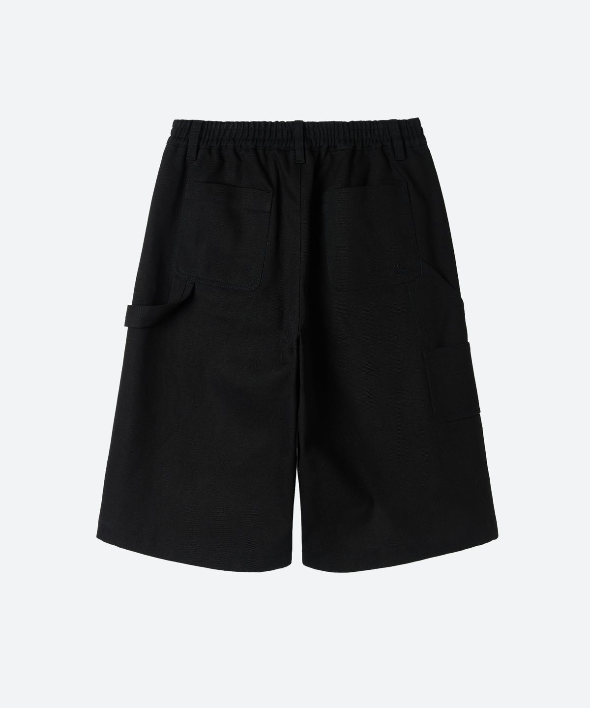 문선 아카이브(MOONSUN ARCHIVE) M.C UNISEX, Bermuda Carpenter Pants / Black