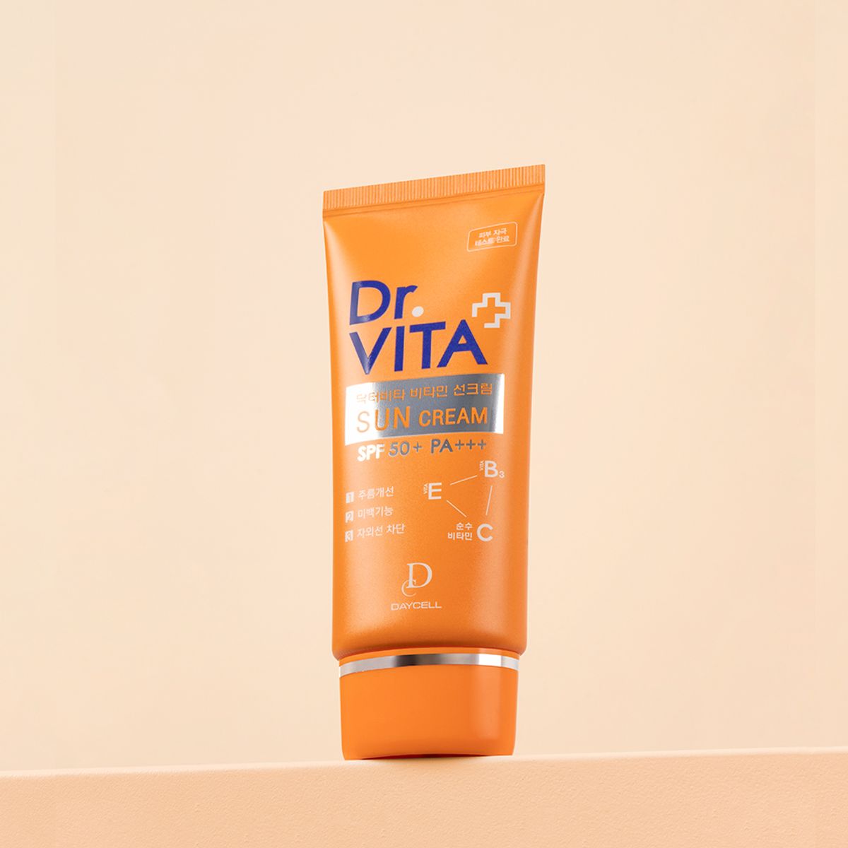 닥터비타(DRVITA) 미백 주름개선 자외선 차단 3중 기능성 비타민 선크림 (SPF50+ / PA+++) x 3개