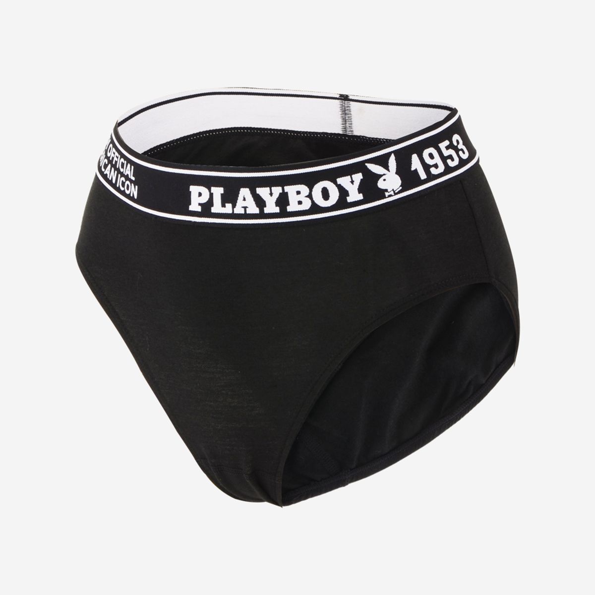 플레이보이(PLAYBOY) 로우라이즈 스타일핏  라인로고 로하이핏 삼각팬티