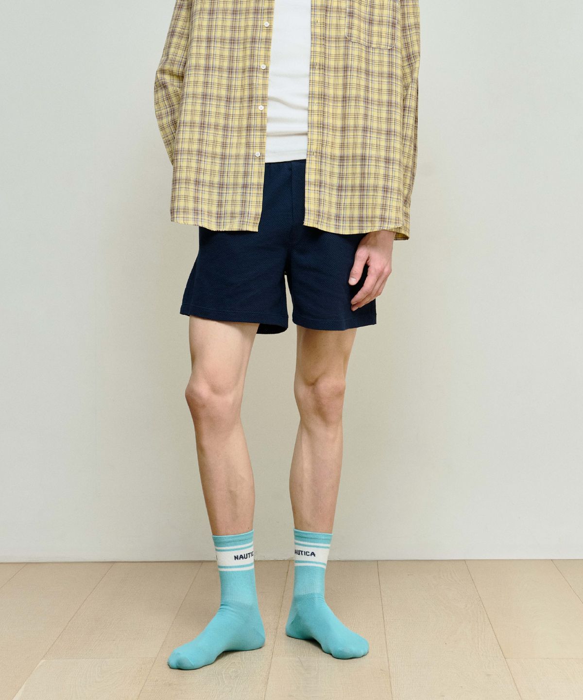 노티카(NAUTICA) 세일링 라인 크루 3족 3Color