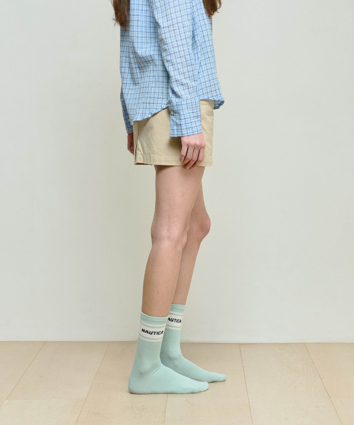 노티카(NAUTICA) 세일링 라인 크루 3족 3Color