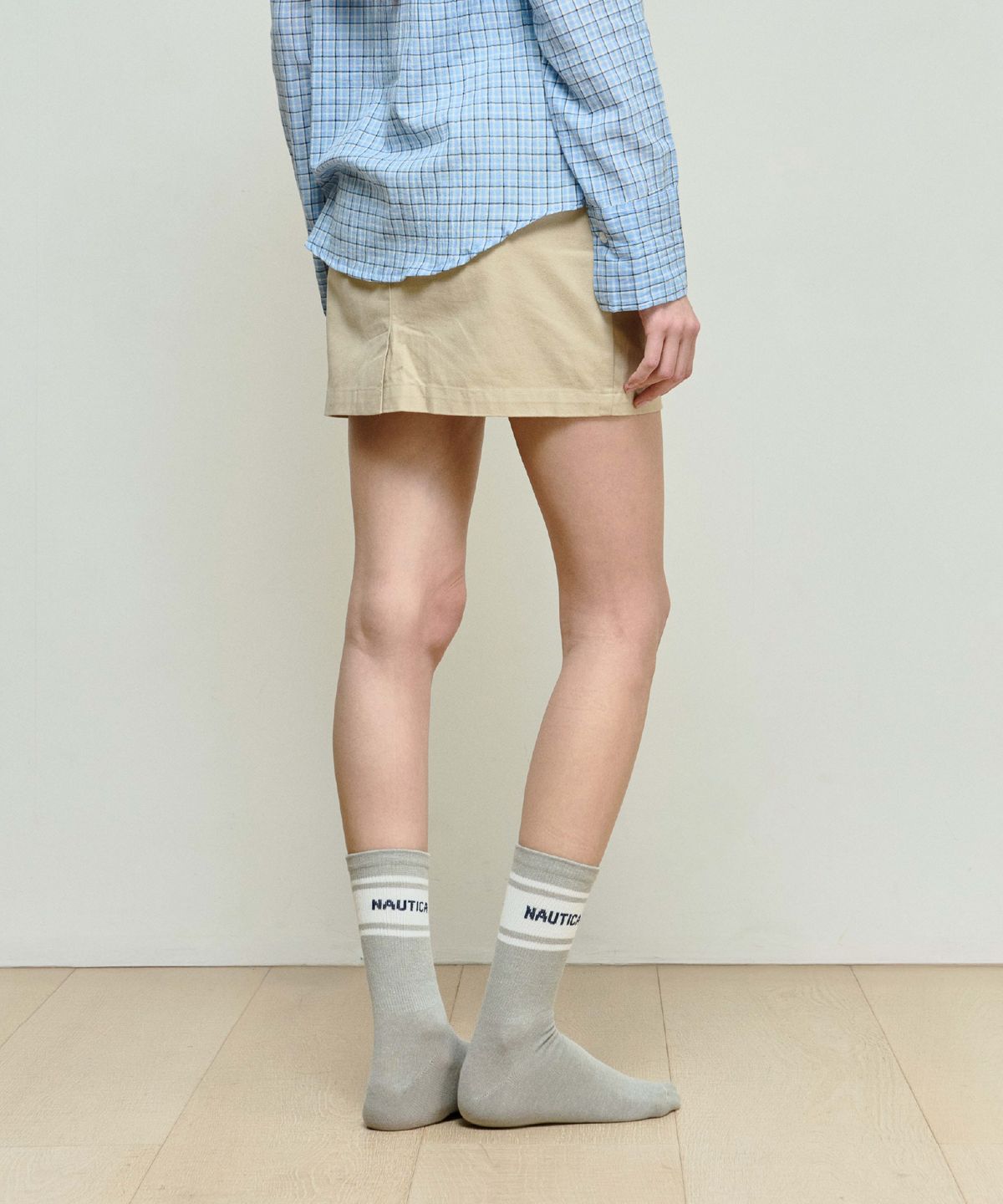 노티카(NAUTICA) 세일링 라인 크루 3족 3Color