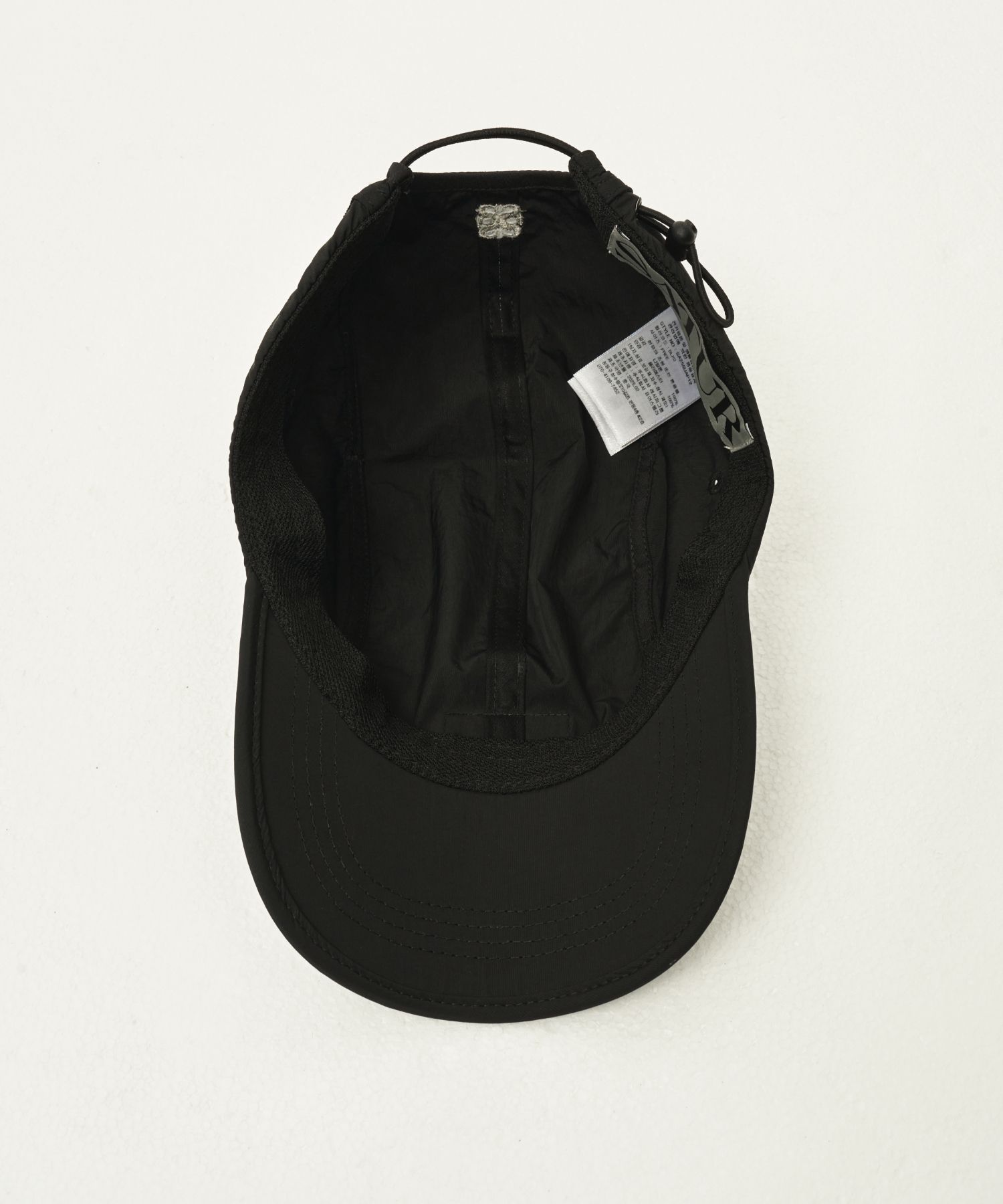 ◆SATUR String 4 panel nylon camp cap/2色◆ MUSINSA公式 | SATUR String 4 Panel Nylon Camp Cap Black