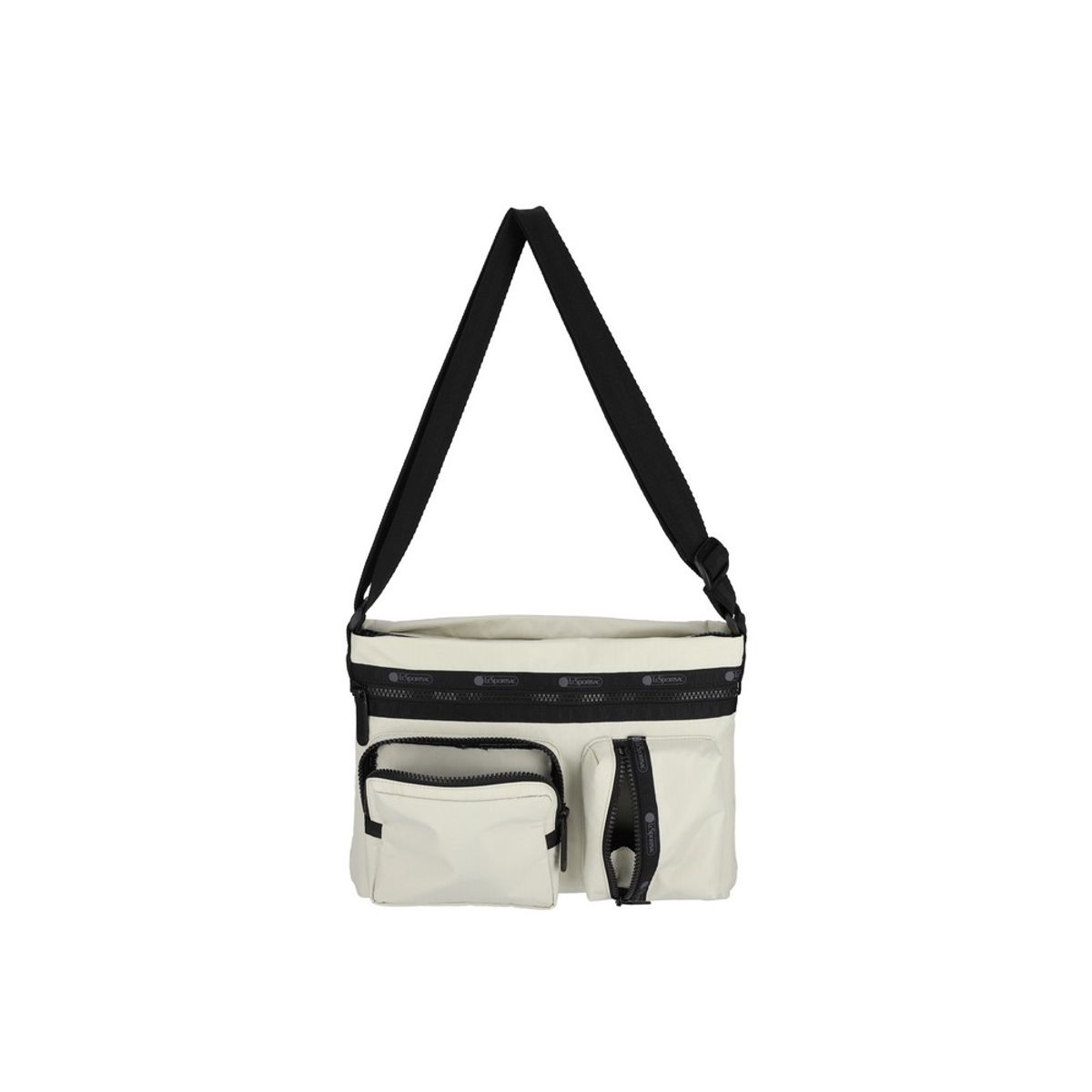 레스포색(LESPORTSAC) 베이지 카고 카고 스몰 메신저백 [1351.LB17]